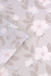Laura Ashley Fleurir Wallpaper Sugared Violet